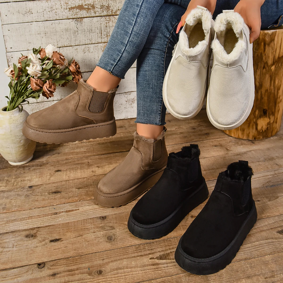 Balengia | Plush Boots